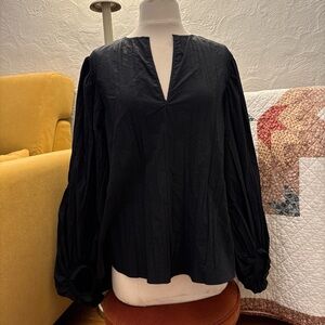 By Malene Birger Black Blouse